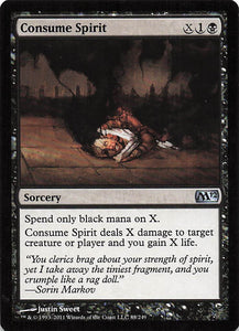 Magic The Gathering: Magic 2012 EN: #88 Consume Spirit