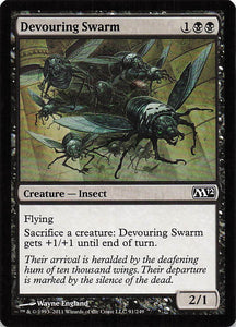 Magic The Gathering: Magic 2012 EN: #91 Devouring Swarm