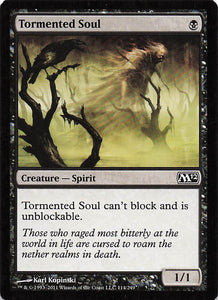 Magic The Gathering: Magic 2012 EN: #114 Tormented Soul