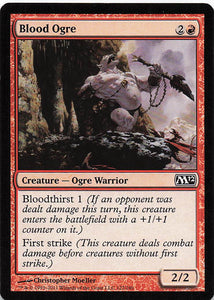 Magic The Gathering: Magic 2012 EN: #122 Blood Ogre