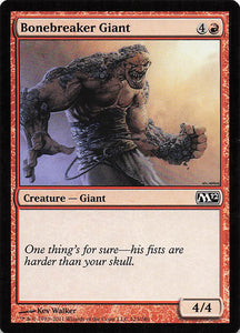 Magic The Gathering: Magic 2012 EN: #123 Bonebreaker Giant
