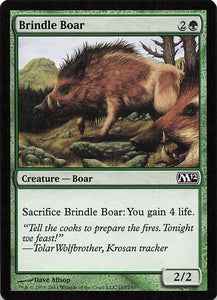 Magic The Gathering: Magic 2012 EN: #167 Brindle Boar
