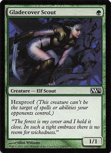 Magic The Gathering: Magic 2012 EN: #178 Gladecover Scout