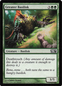 Magic The Gathering: Magic 2012 EN: #179 Greater Basilisk