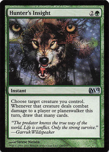 Magic The Gathering: Magic 2012 EN: #180 Hunter's Insight