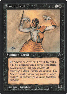 Magic The Gathering: Fallen Empires EN: Armor Thrull