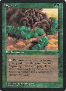 Magic The Gathering: Fallen Empires EN: Night Soil