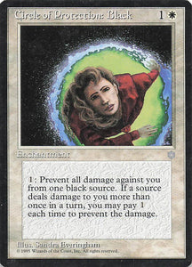 Magic The Gathering: Ice Age EN: Circle of Protection: Black