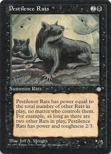 Magic The Gathering: Ice Age EN: Pestilance Rats