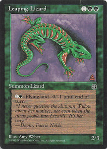 Magic The Gathering: Homelands EN: Leaping Lizard