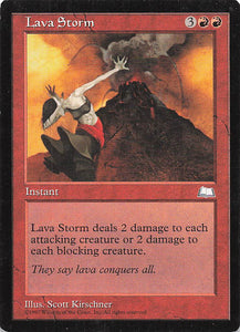 Magic The Gathering: Weatherlights EN: Lava Storm