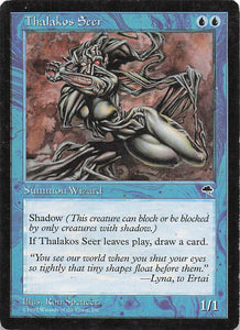 Magic The Gathering: Tempest EN: #94 Thalakos Seer