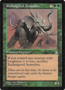 Magic The Gathering: Stronghold EN: Endangered Armodon
