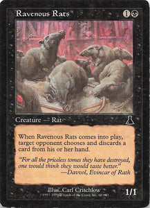 Magic The Gathering: Urza's Destiny EN: #68 Ravenous Rats