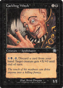 Magic The Gathering: Mercadian Masques EN: #119 Cackling Witch