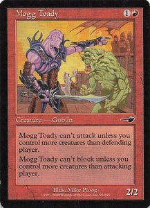Magic The Gathering: Nemesis EN: #95 Mogg Toady