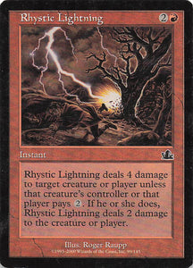 Magic The Gathering: Prophecy EN: #99 Rhystic Lightning