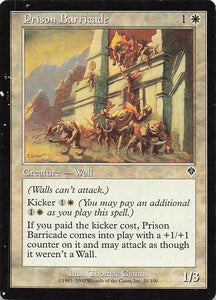 Magic The Gathering: Invasion EN: #25 Prison Barricade