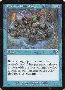 Magic The Gathering: Invasion EN: #46 Barrin's Unmaking