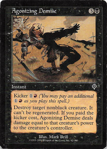 Magic The Gathering: Invasion EN: #92 Agonizing Demise