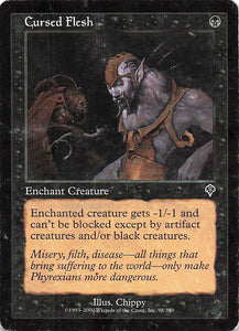Magic The Gathering: Invasion EN: #98 Cursed Flesh