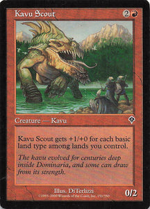 Magic The Gathering: Invasion EN: #151 Kavu Scout