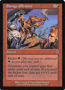 Magic The Gathering: Invasion EN: #162 Savage Offensive