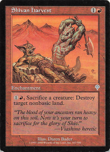 Magic The Gathering: Invasion EN: #167 Shivan Harvest