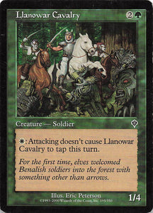 Magic The Gathering: Invasion EN: #195 Llanowar Cavalry