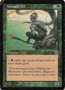 Magic The Gathering: Invasion EN: #200 Nomadic Elf