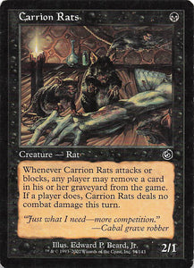 Magic The Gathering: Torment EN: #54 Carrion Rats