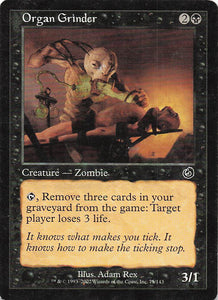 Magic The Gathering: Torment EN: #75 Organ Grinder