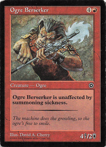 Magic The Gathering: Portal Second Age EN: Ogre Berserker