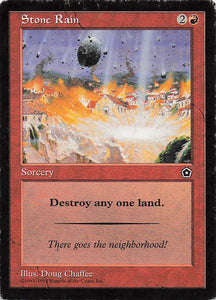 Magic The Gathering: Portal Second Age EN: Stone Rain