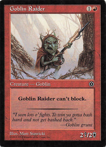 Magic The Gathering: Portal Second Age EN: Goblin Raider
