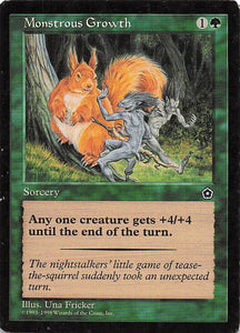Magic The Gathering: Portal Second Age EN: Monstrous Growth