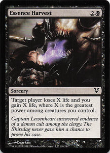 Magic The Gathering: Avacyn Restored EN: #100 Essence Harvest