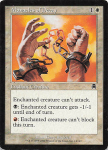 Magic The Gathering: Apocalypse EN: #14 Manacles of Decay