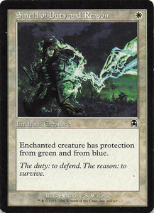Magic The Gathering: Apocalypse EN: #16 Shield of duty and reason