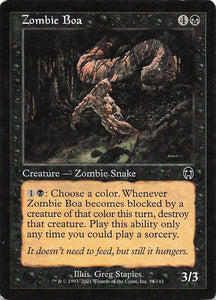 Magic The Gathering: Apocalypse EN: #54 Zombie Boa