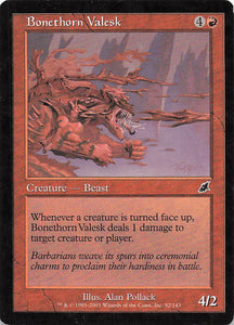 Magic The Gathering: Scourge EN: #82 Bonethorn Valesk