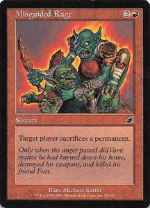 Magic The Gathering: Scourge EN: #99 Misguided Rage