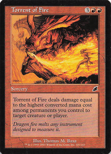 Magic The Gathering: Scourge EN: #107 Torrent of Fire