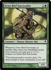 Magic The Gathering: Zendikar EN: #174 Oran-Rief Survivalist