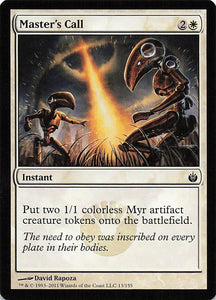 Magic The Gathering: Mirrodin Besieged EN: #13 Master's Call