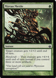 Magic The Gathering: Mirrodin Besieged EN: #84 Mirran Mettle