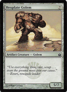 Magic The Gathering: Mirrodin Besieged EN: #109 Hexplate Golem
