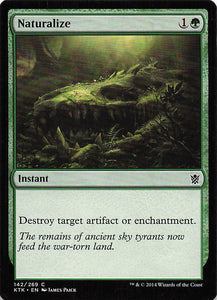 Magic The Gathering: Khans of Tarkir EN: #142 Naturalize