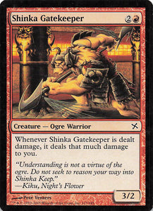 Magic The Gathering: Betrayers of Kamigawa EN: #117 Shinka Gatekeeper