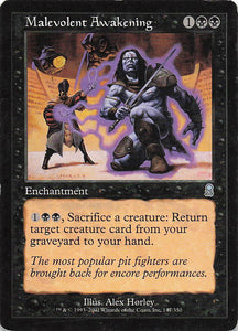 Magic The Gathering: Odyssey EN: #147 Malevolent Awakening